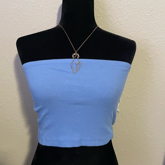 Blue Tube Top - Picture 2 of 2